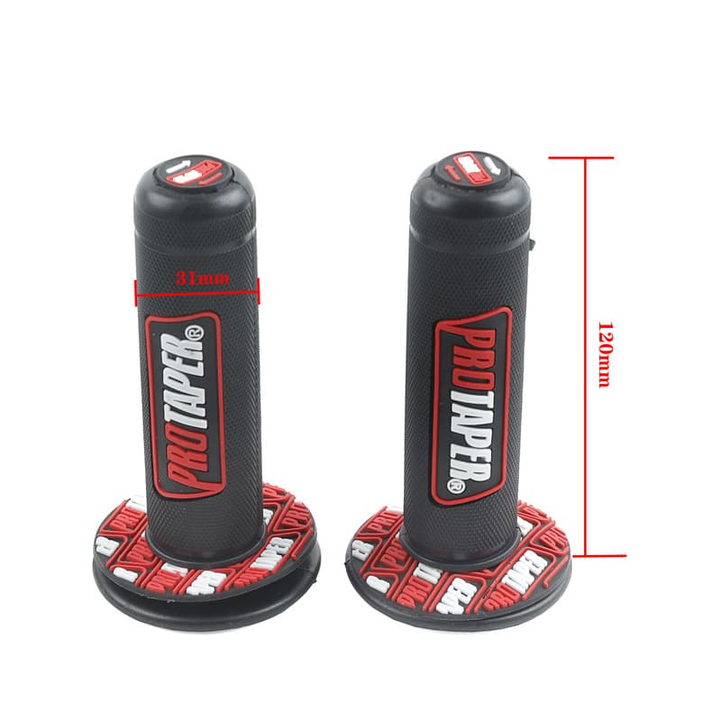 PRO Motorcycle Handlebar Grips Universal Modification Accessories for Off-Road Bikes, Street Bikes, Scooters Handlebar Rubber