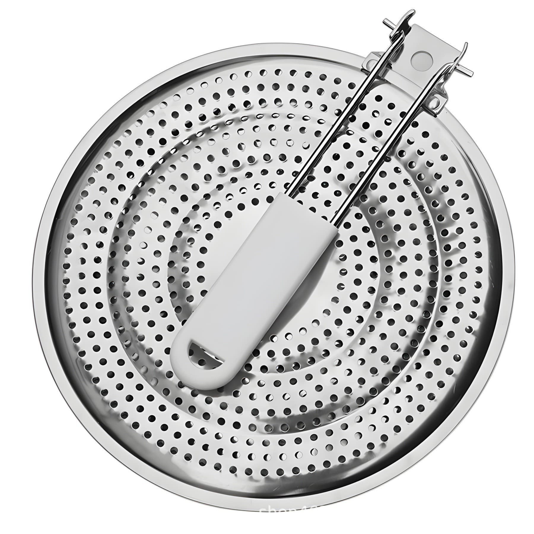 New stainless steel pot pads, thermal insulation pads, heat-conducting coffee brewing round double-layer woks, kitchen supplies, pot lids