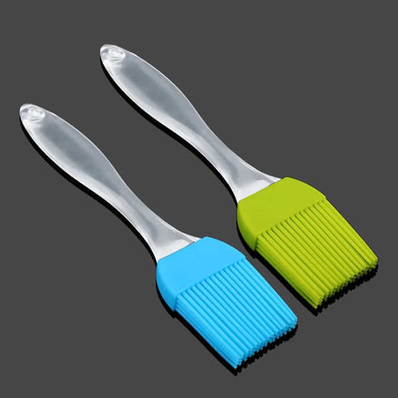 Kitchen-specific Edible Baking Small Brush, Pancake Home Use Heat Resistant Shed-free BBQ Silicone Oil Brush