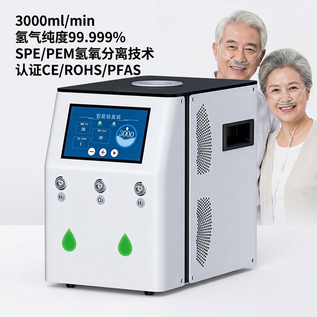 Hydrogen Oxygen Machine Hydrogen Generator Integrated Hydrogen Oxygen Generator High Purity Hydrogen Oxygen Health Wellness Hydrogen Production Machine Home Use