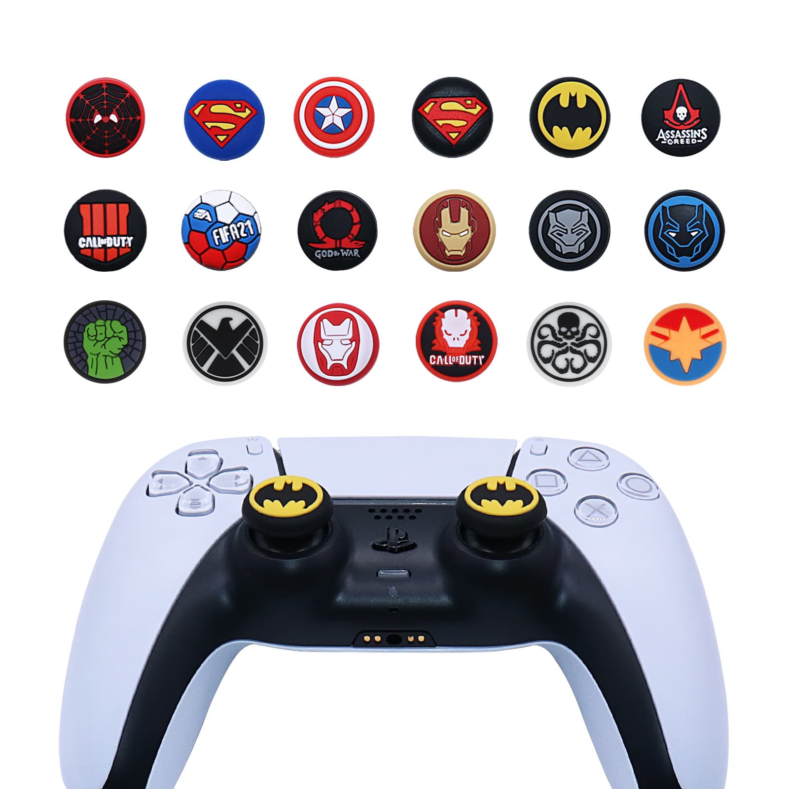 PS4 PS5 P3/XONES/SWIHTC2/Series X SWPRO Controller Cap Joystick Cap Silicone Cap