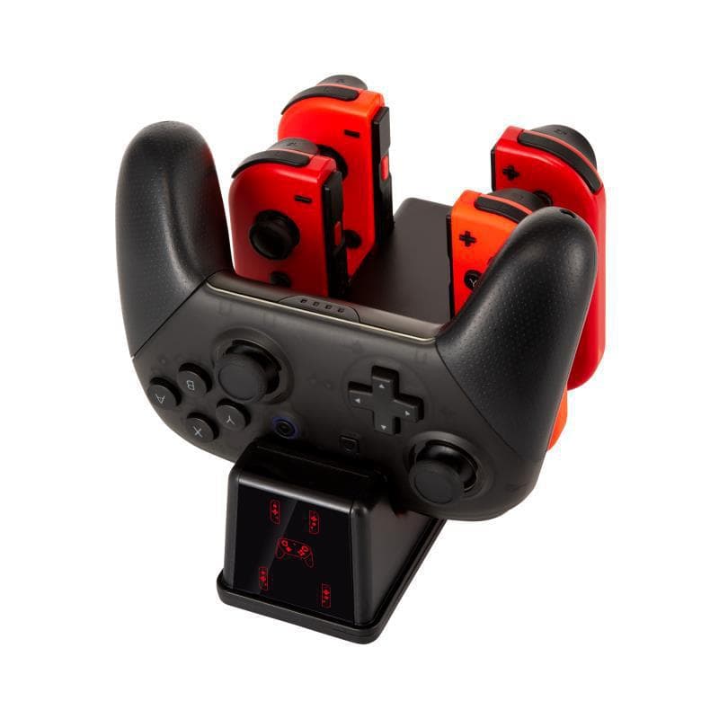 Switch/NS Game Controller Charging Dock, Joy-Con Left/Right Controller Charging Dock, Switch 5-in-1 Charging Dock