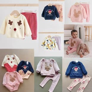NEX*T Baby Fleece Tops and Leggings Set 2 Piece