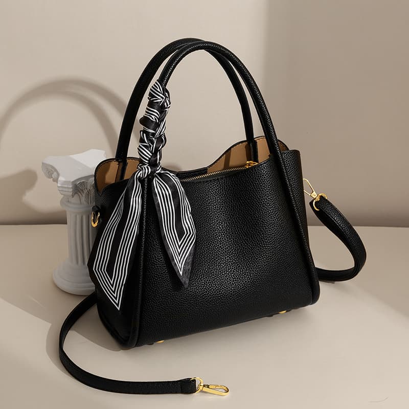 2026 New Women's Handbag Basket Bag for Mom, Elegant Crossbody Bucket Bag for Cross-Border