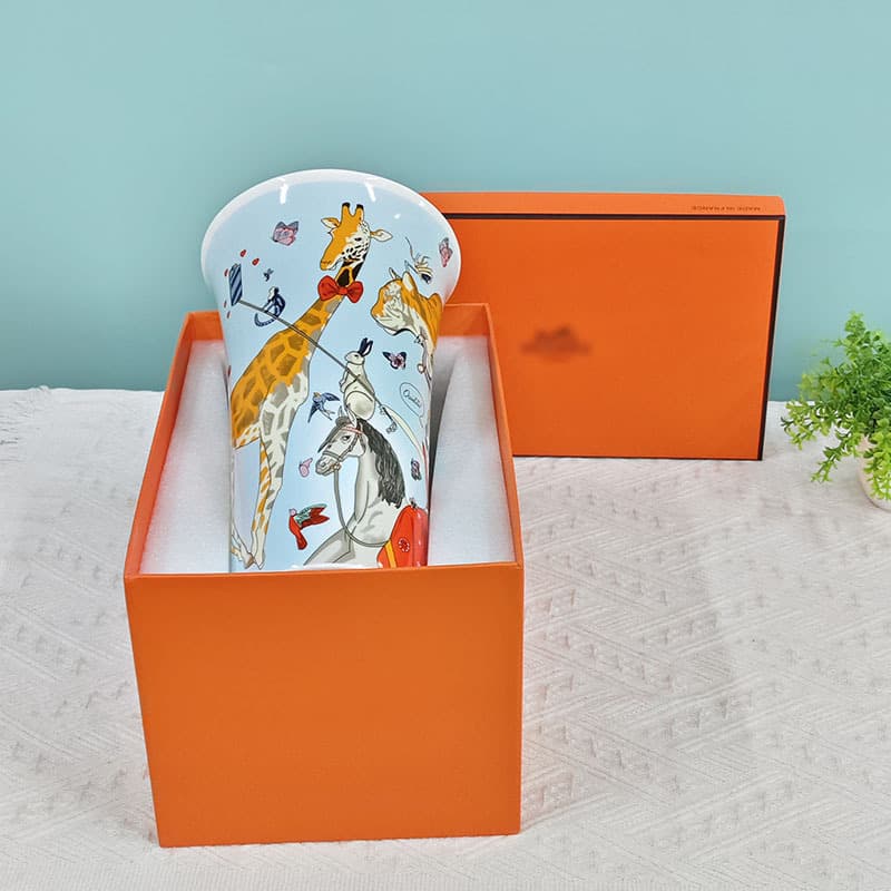 European light luxury home dream circus series vase living room study office decoration vase gift box