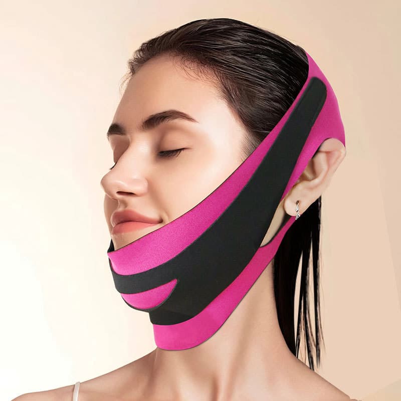 Cross-border facial sculpting, a must-have for beautiful young women, V-face slimming, double chin tightening, and face bandage mask.
