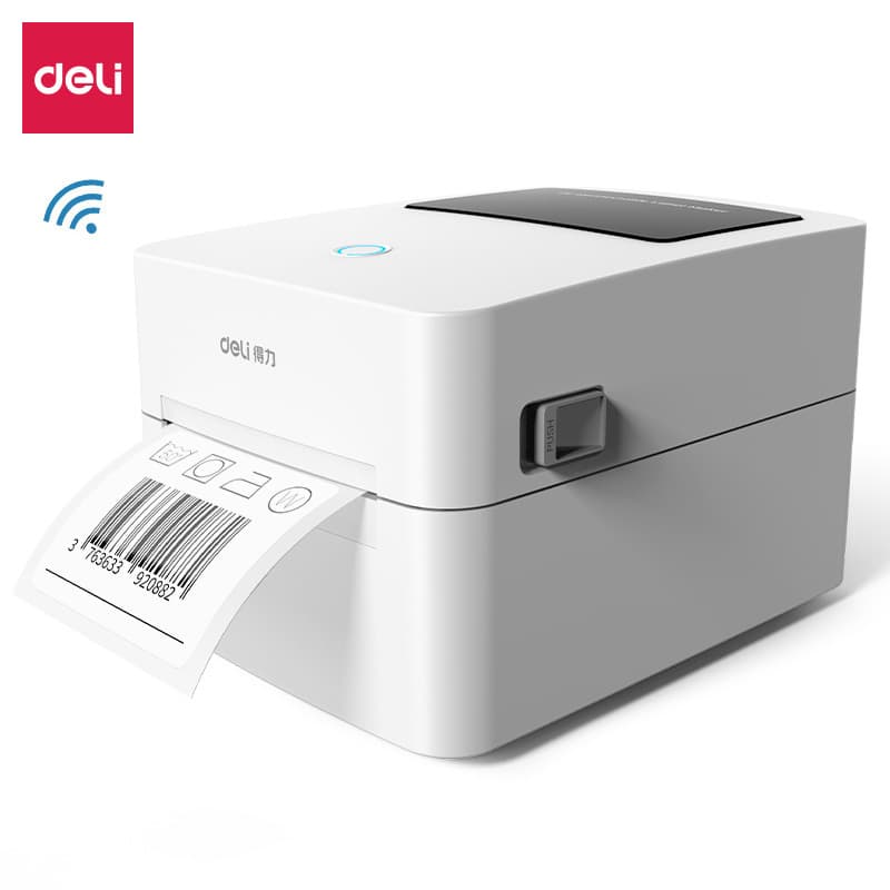 Deli DL-720W (NEW) barcode label printer express delivery ordering machine electronic receipt printer wholesale