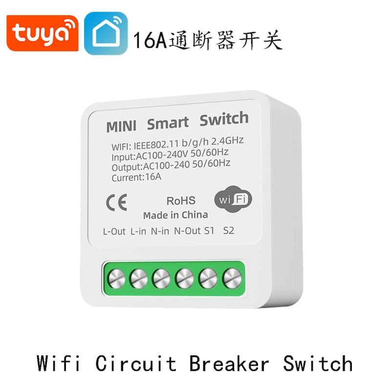Hot selling TUYA switch WIFI switch mobile phone remote control timer switch Tuya smart