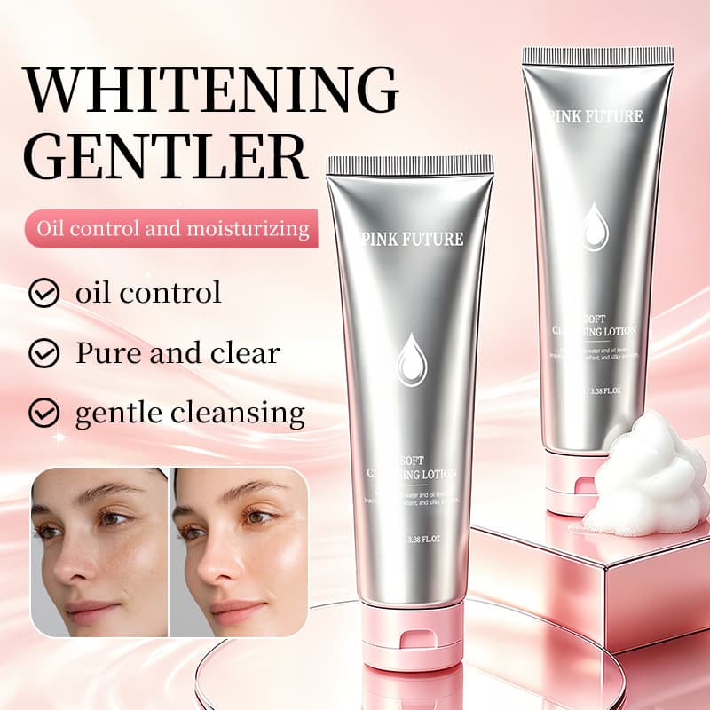 PINK FUTURE Amino Acid Facial Cleanser Gentle Moisturizing Cleanser cleans pores