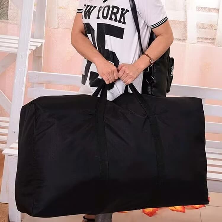 Oxford Cloth Bag for Moving, Large Capacity Water-resistant Storage Bag, Sturdy Woven Bag Hand Carry Packing Luggage Bag