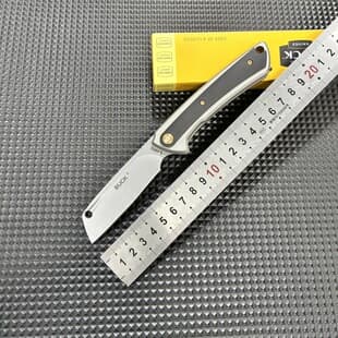 Cross-border Hot Selling Buck 0263 Folding Knife High Hardness Sharp Folding Knife Outdoor Knife Camping Portable Self-defense Knife
