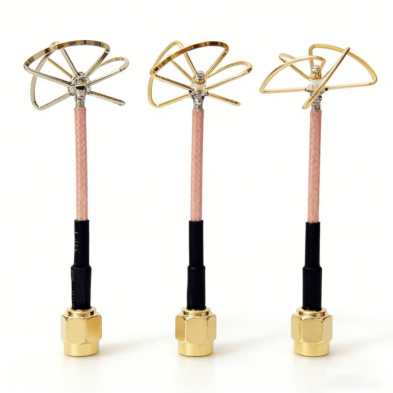 5.8g three-leaf four-leaf petal antenna UAV antenna 5.8g transmitting and receiving antenna