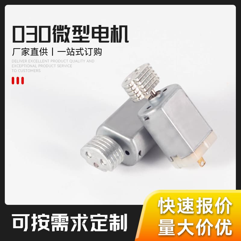 F030 Miniature Nasal Hair Remover DC Motor Small Fan Micro Motor Facial Cleansing Device Vibration Motor