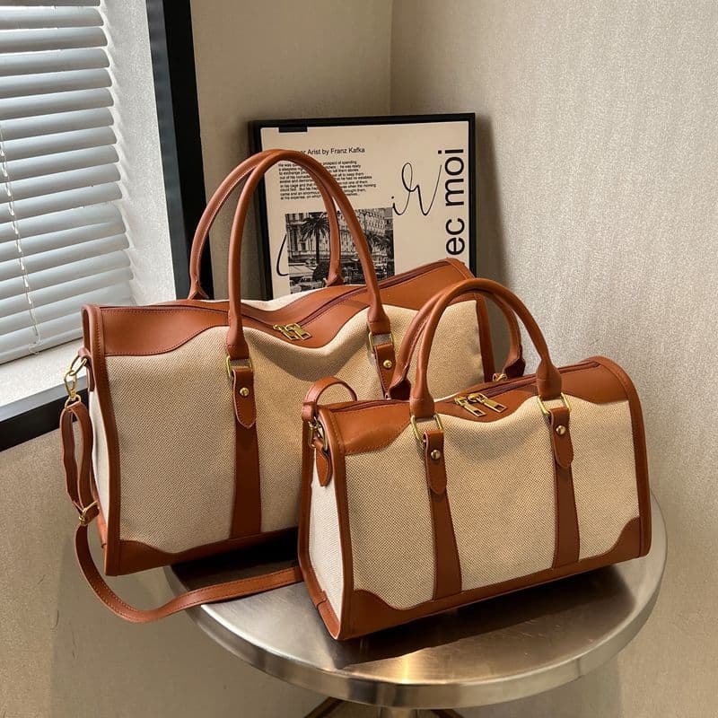 Short-Distance Travel Bag, Women's Stylish Handbag, Business Trip Luggage Bag, Lightweight Large-Capacity Storage Travel Bag
