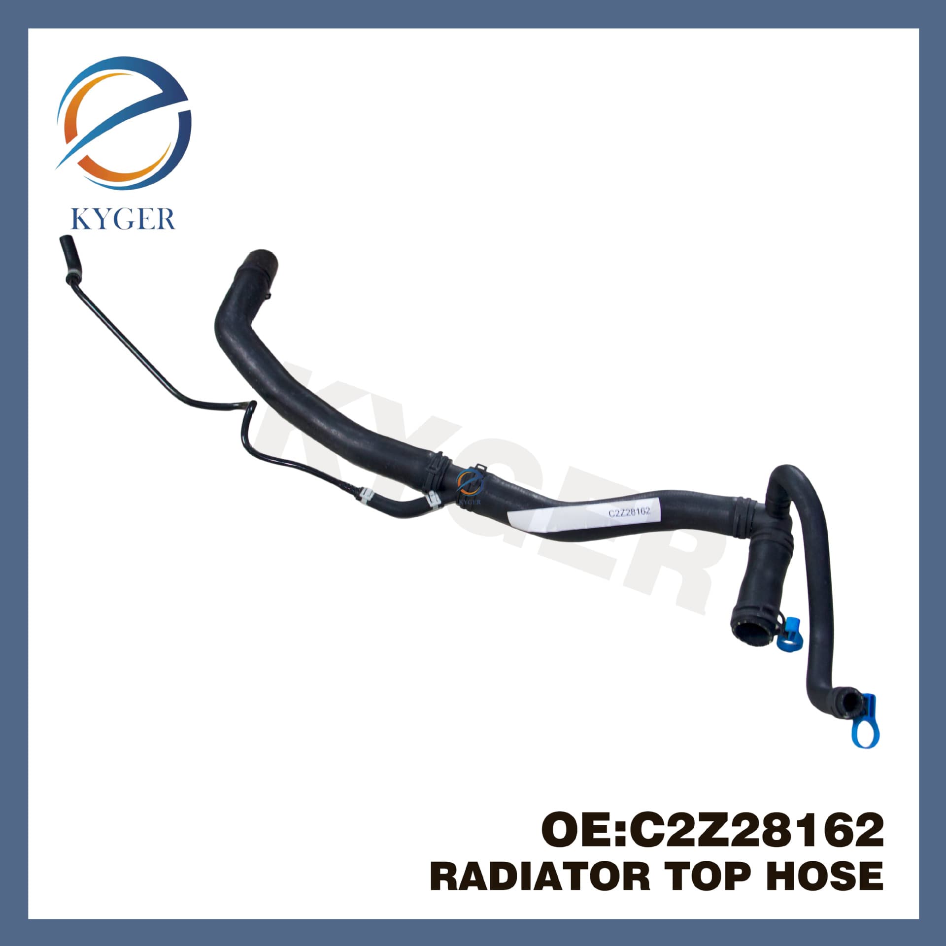 Upper Radiator Hose Assembly for Jaguar XF C2Z28162 KG23053009