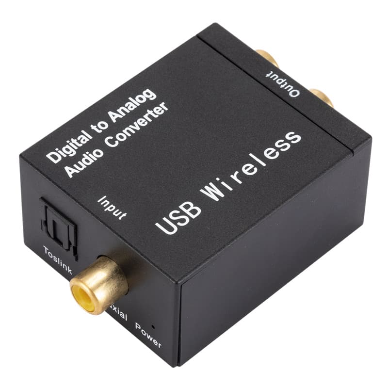 New Bluetooth 5.0 Digital to Analog Audio Converter TV Optical Coaxial to Analog Audio RL