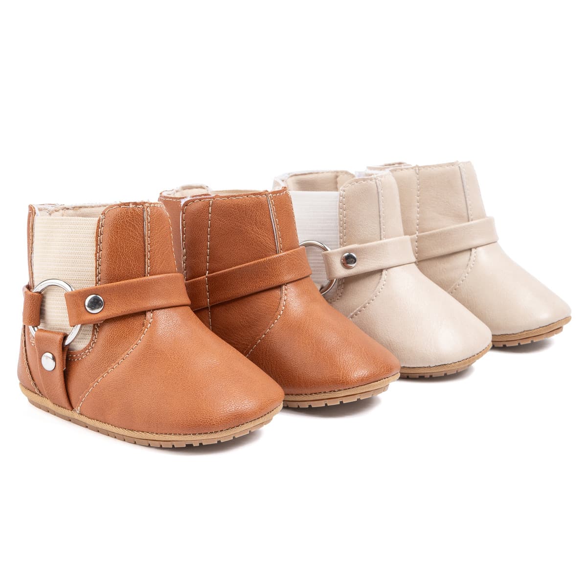 Cross-border autumn and winter Martin boots for girls, baby boots with belt buckles, baby short boots, soft soles, non-slip Baby shoes