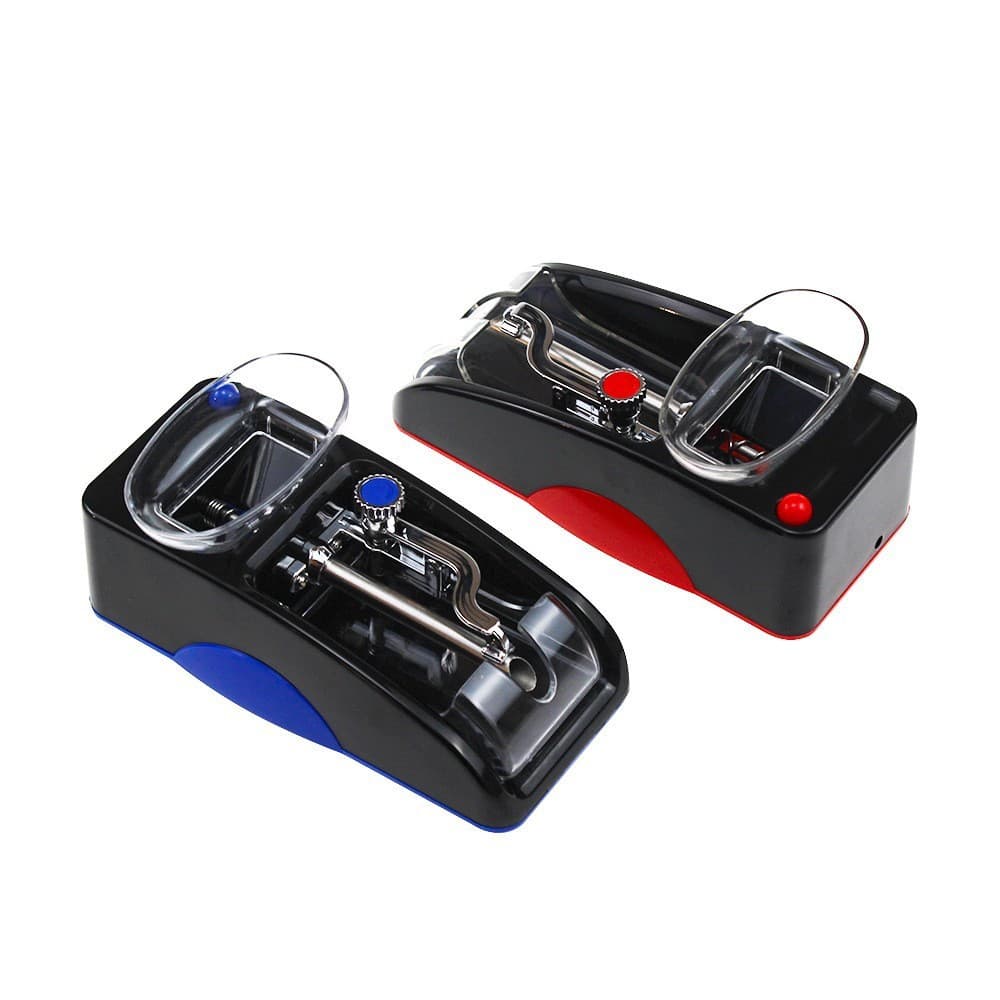 Cross-border Hot Selling 005 Electric Metal 8.0/6.5mm Cigarette Roller Household Automatic Mini Cigarette Roller European/American Standards