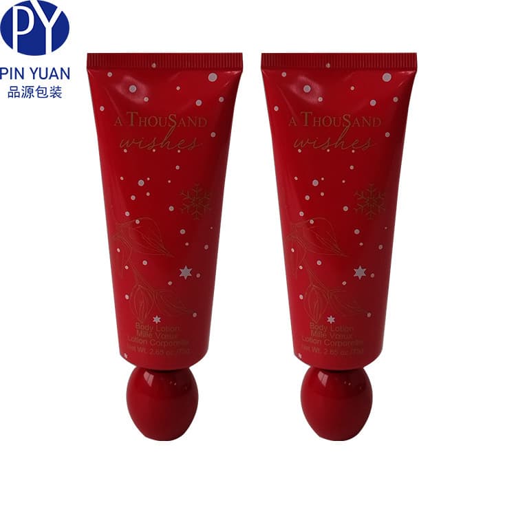 75g High-End Body Lotion Face Wash Tube Cosmetic Aluminum-Plastic Composite Tube Empty Hand Cream Tube Bottle Container
