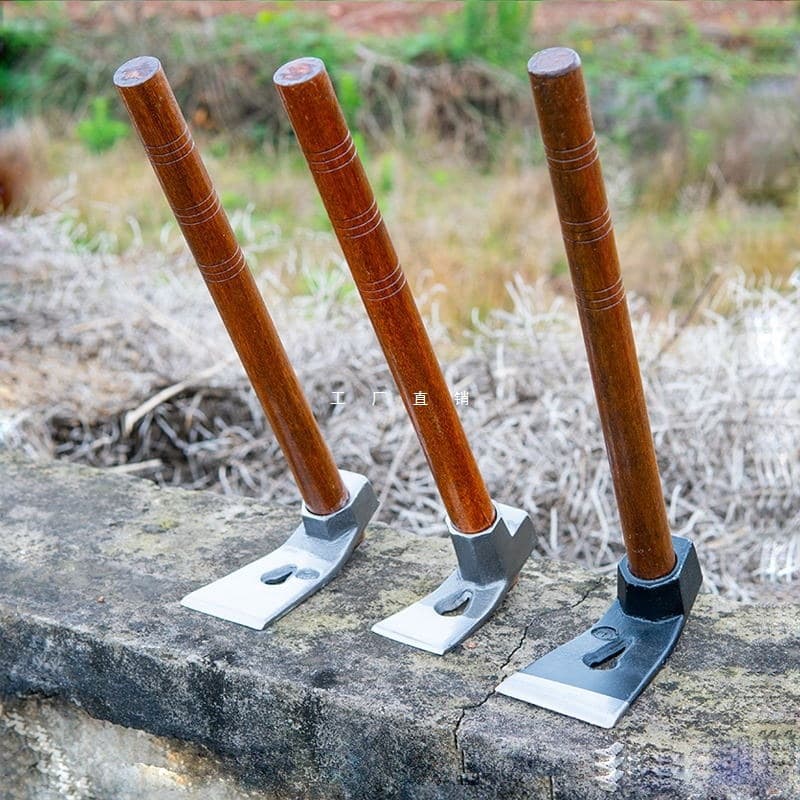 Small hoe for planting vegetables, adze, chisel, digging, fishing, weeding, bamboo shoot digging, multi-functional tool for farmers.