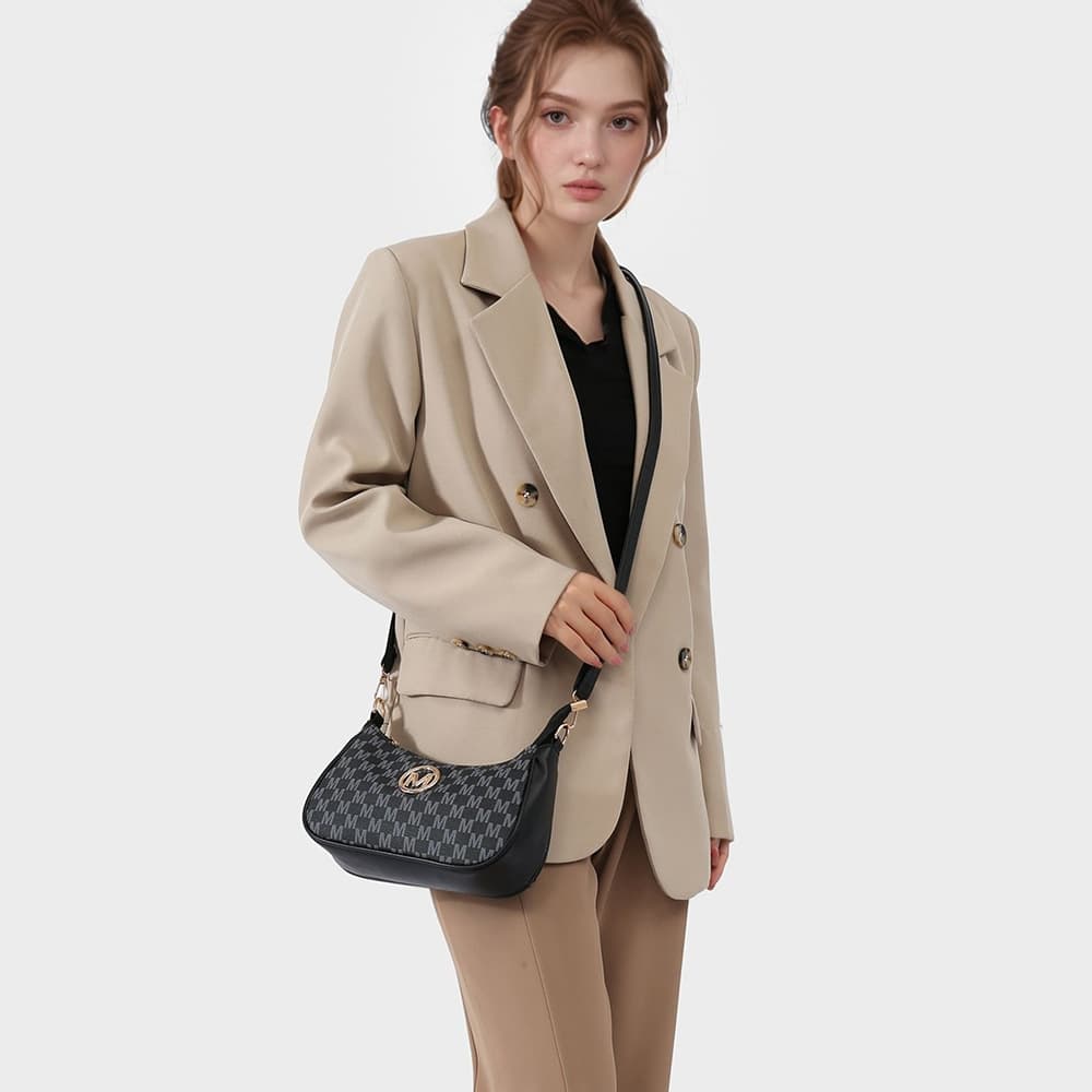 Trendy Printed Women's Bag 2026 New Vintage Texture Crossbody Bag for Women Handheld Shoulder Bag