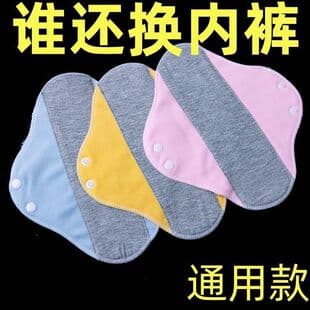 Leak-Proof Urinary Pad for Women, Breathable Panty Liner for Incontinence, Waterproof Sanitary Pad for Middle-Aged and Elderly, Washable Menstrual Pad