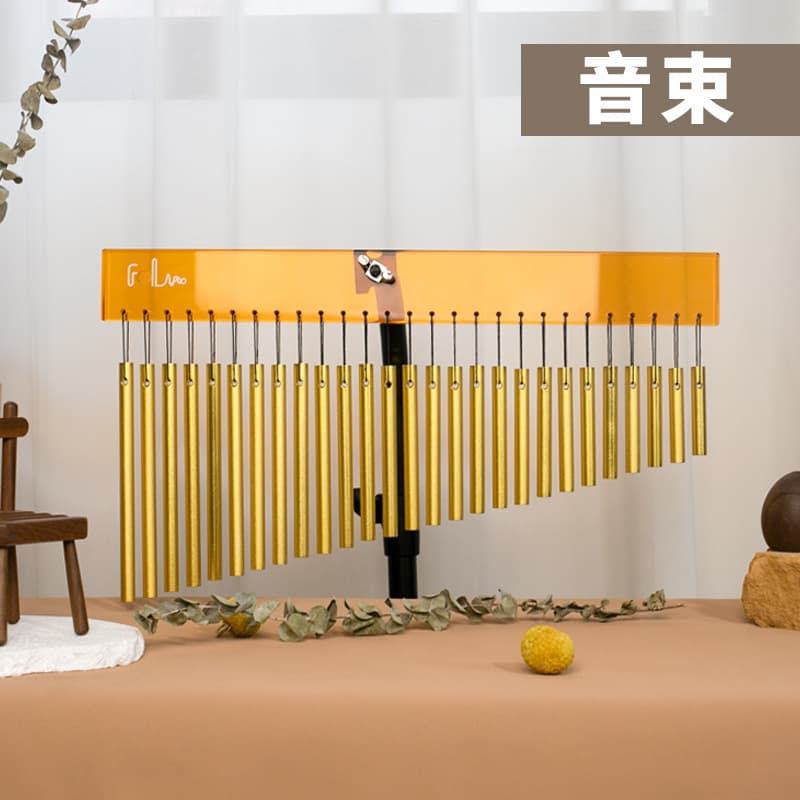 Natural Wind Chimes, Sound Bars, and Panpipes for Yoga, Meditation, Healing, Concert Performances, and Niche Percussion Instruments