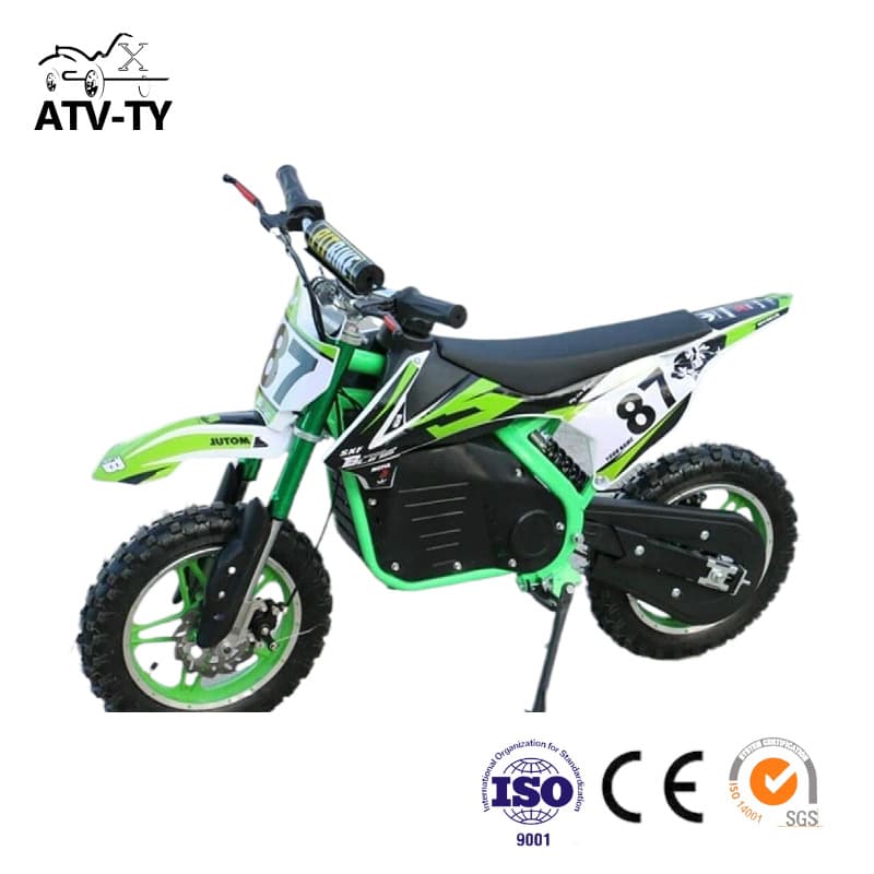 Electric Kids KTM Off-Road Vehicle 36V 500W Motorcycle Mini All-Terrain 10 Inch Big Wheel 2-Wheel Mountain Bike