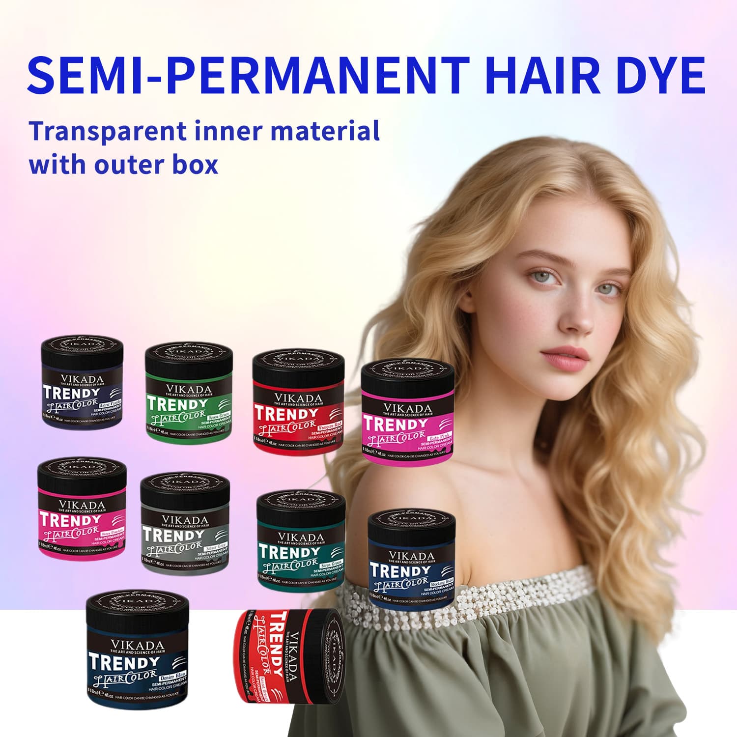Cross-border Hot Selling Color Fixing Conditioner, Plant-Based Hair Dye, Herbal Color Locking, Hair Moisturizing Mask Wholesale