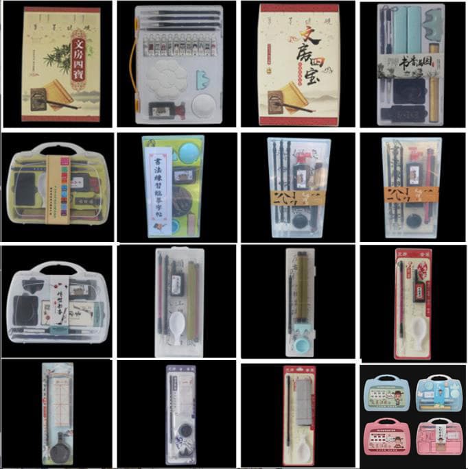 Student Water Writing Cloth Set For Beginners Chinese Calligraphy Practice Set Brushes Cloth For Traditional Chinese Painting
