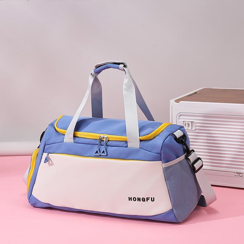 Gym Bag with Wet-Dry Separation Training Sports Bag Handheld Duffel Short Trip Travel Bag Unisex Large Capacity Swimming Bag
