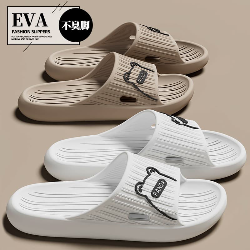 EVA Cloud-Like Comfort Sandals for Summer, Men and Women Home Bathroom Non-Slip Odor-Resistant Indoor Outdoor Slippers Wholesale Couples