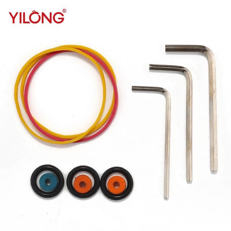 Tattoo machine accessories set Tattoo coil machine parts kit Wrench pin pad shockproof rubber ring handle screw