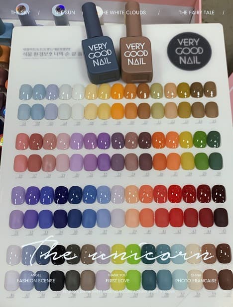 60 Colors Gel Nail Polish Set Very Good Nail 2023 One Bottle One Color Popular Internet Celebrity Trendy Nail Kit