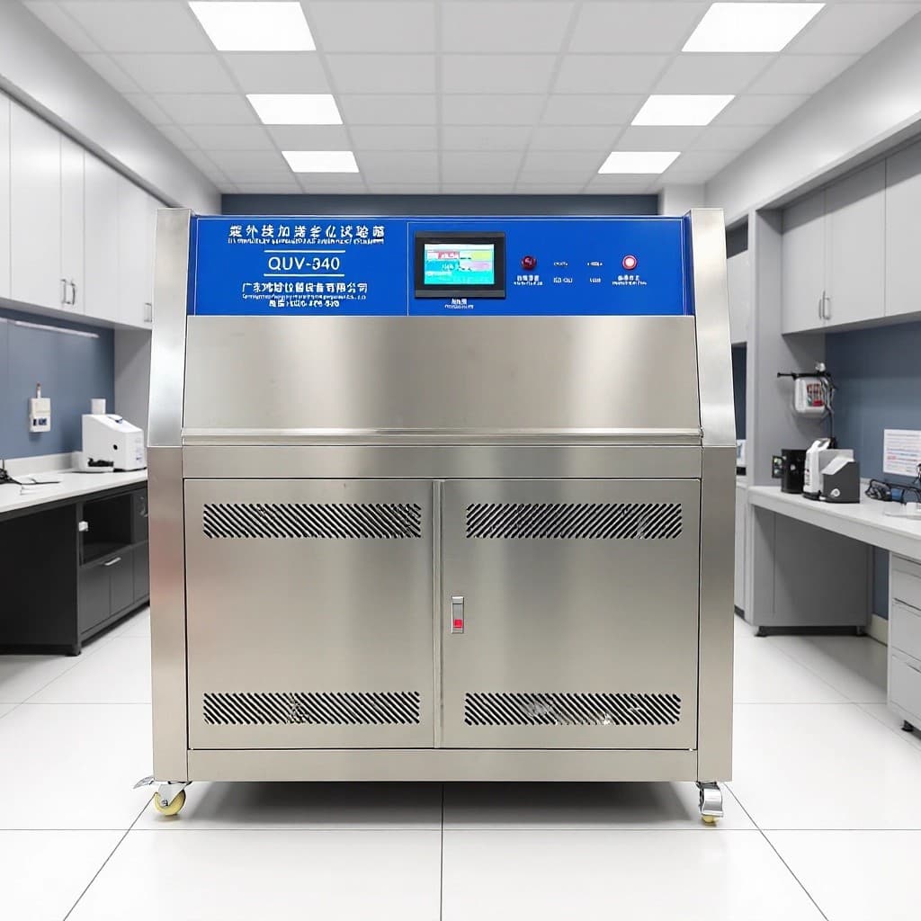 UVA-340 Ultraviolet Aging Test Chamber for Plastics (QUV Ultraviolet Weathering Aging Chamber, Accelerated Aging Chamber)