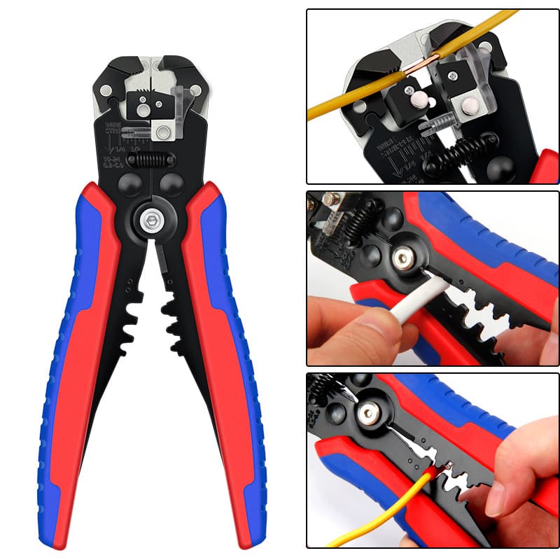 Cross-Border Bestseller Multifunctional Automatic Wire Stripper Stripping Pliers Electrician Pliers Wire Stripping Tool