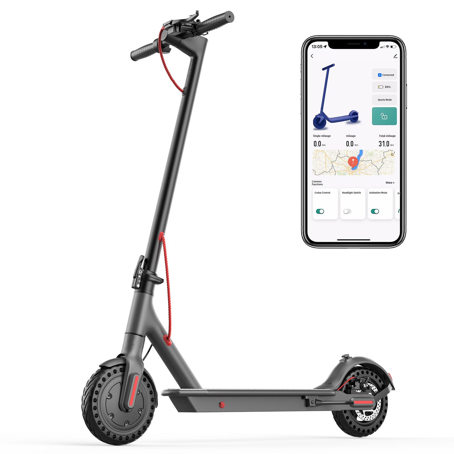 Factory Direct Xiaomi Same Style 8.5-inch Foldable Electric Scooter Adult Child Commuter Wholesale Two-Wheel Scooter