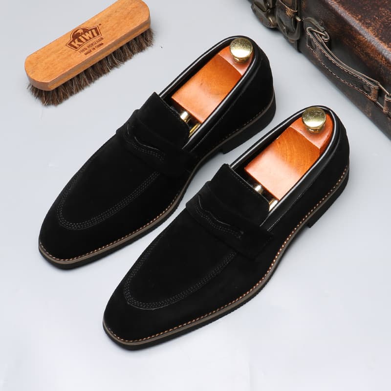 8607-1 Loafers British Style Loafers Men's Fashion Casual Shoes Slip-On Cross-Border Large Size