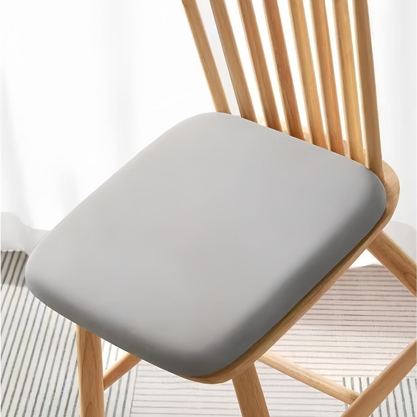 Square Seat Cushion, Office Chair Cushion, Memory Foam, Car Seat Cushion, Hip Cushion, Car Accessory