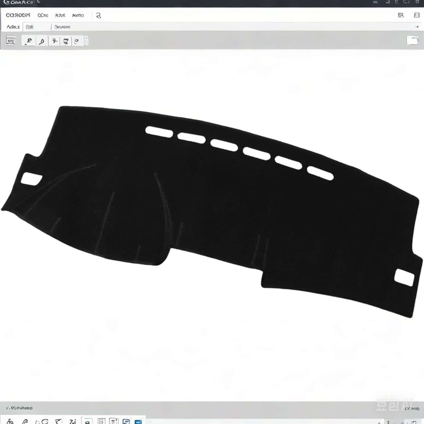 Dashboard Sunshade Mat for Toyota Corolla Dashboard Instrument Panel, Car Interior Modification, Sun Protection, Wholesale
