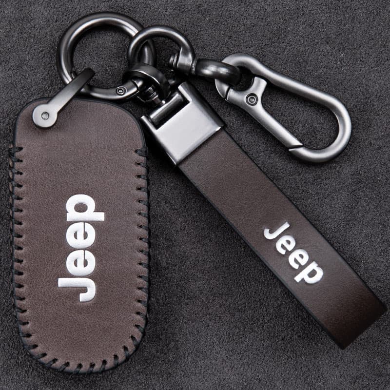 Key fob cover case for Jeep Compass, Renegade, Cherokee, Grand Commander, Grand Cherokee