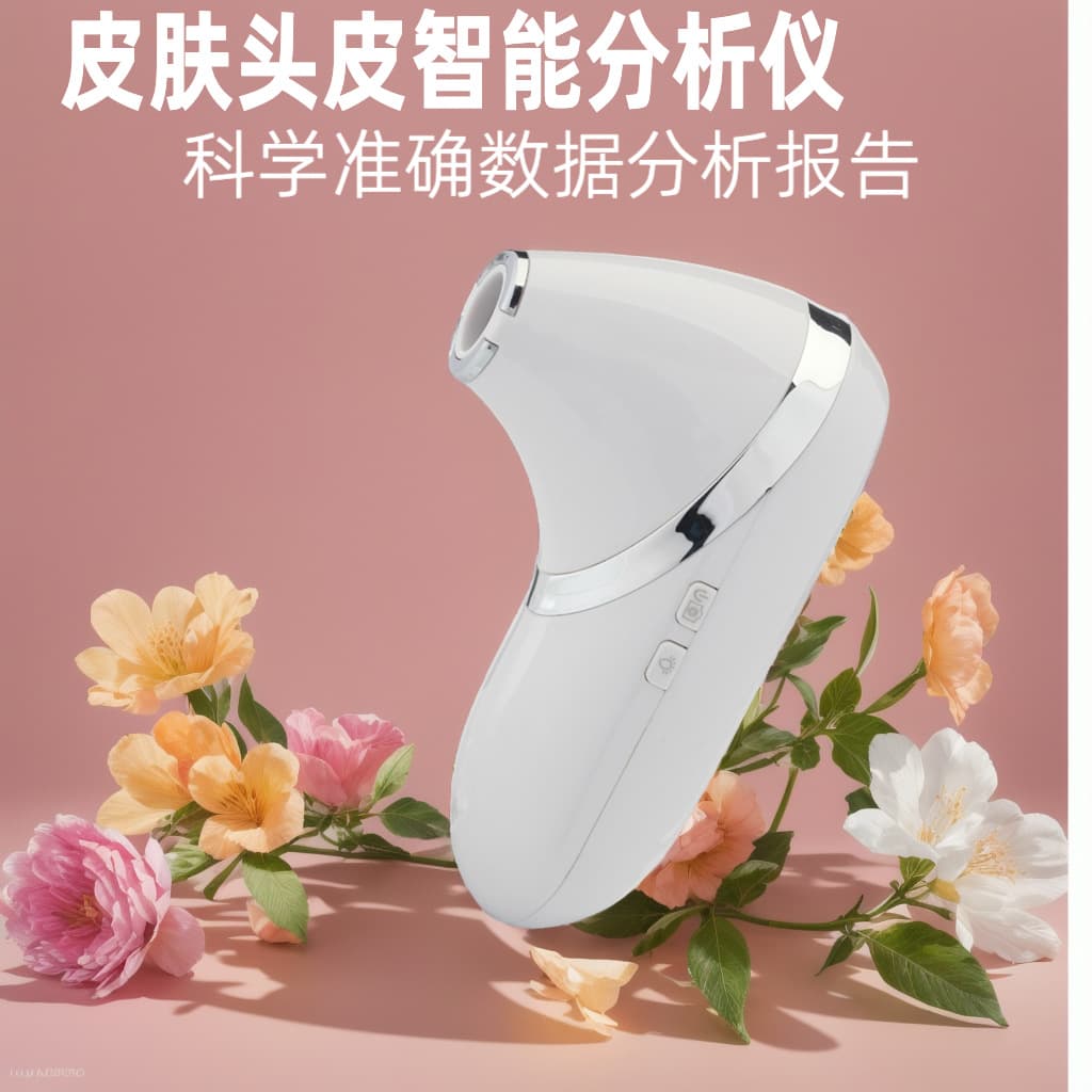 5G Ultra-Smooth HD Scalp Skin Detector UV Three-Spectrum Intelligent Skin Tester for Facial Data Analysis