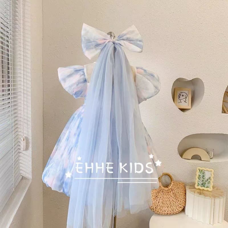 Girls' Summer Dress New Pearl Baby Princess Dress Korean Style Children's Party Dress 6Y115