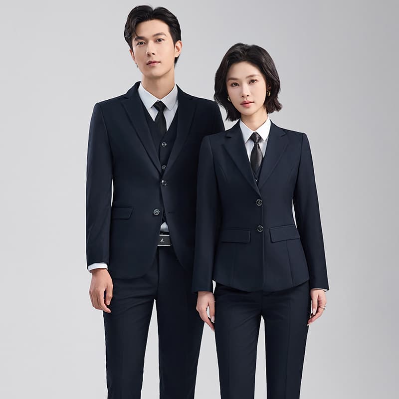 Suit Set for Men and Women, Autumn and Winter Business Professional Work Formal Wear, Groomsmen and Groom's Dress, 4S Store Sales Vest