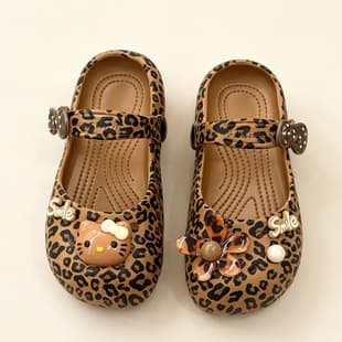 Cartoon Bunny Kids Slippers for Girls Summer Indoor Outdoor Anti-Slip New Trendy Cloud-Like Comfort Sandals