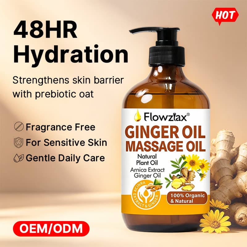 Ginger Massage Oil Ginger Care Essence Oil Body Massage Essential Oil Body Massage Oil Cross-border