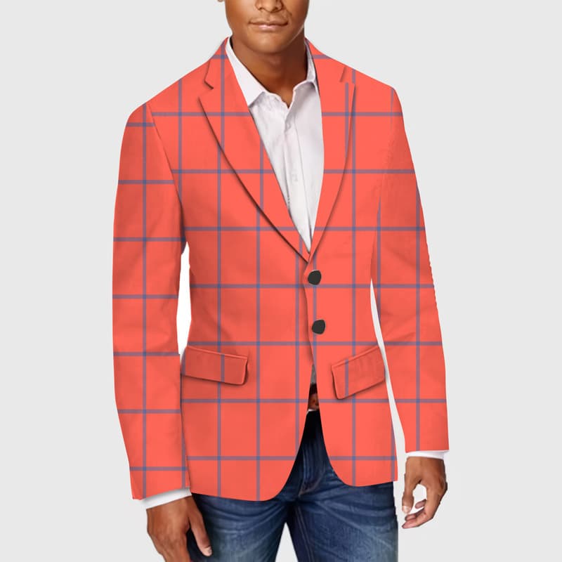 New Spring/Autumn Men's Fashion Casual Suit Jacket, Plus Size, British Style.