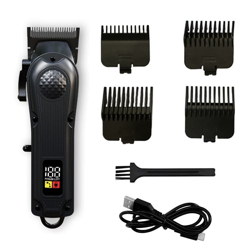 Cross-border Hair Clipper Electric Trimmer for Whole Family, Specialized for Shaving Bald Heads, Oil Head Carving Clipper, High-Speed Hair Cutting