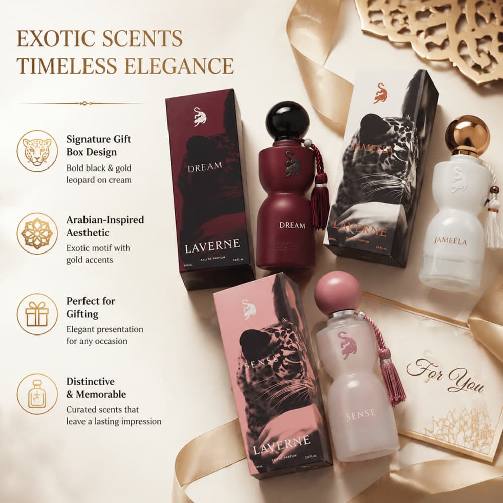 Cross-border trade perfume Laverne Middle Eastern perfume red long-lasting fragrance 75ml Arabian scent