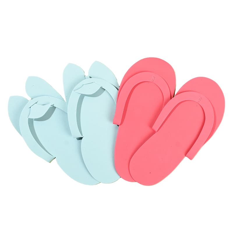 Cross-border in-stock cute kids disposable EVA one-piece foam slippers, ins-style premium look, multi-color customizable